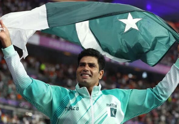 Arshad Nadeem wins gold at Asian Athletics Championship