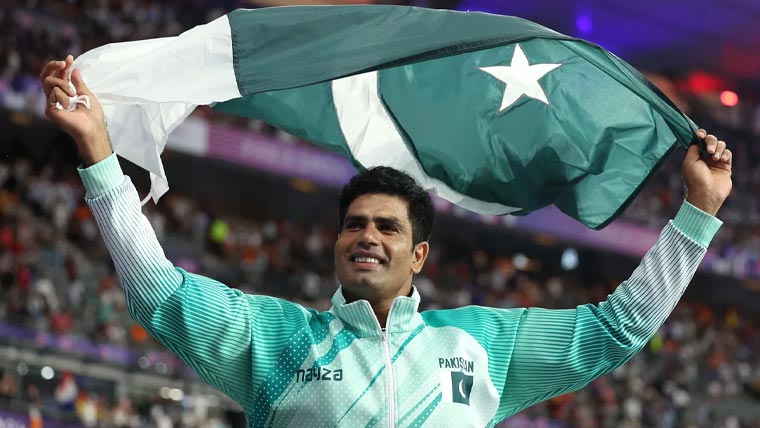 Arshad Nadeem wins gold at Asian Athletics Championship