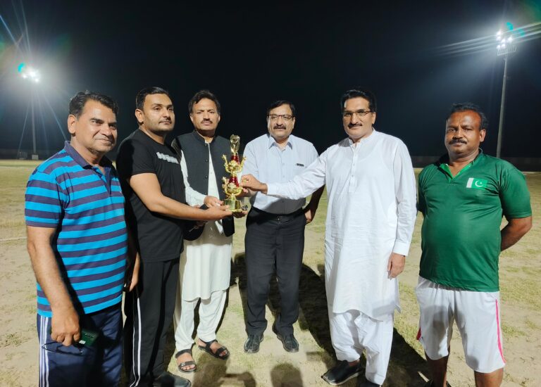 Doctors defeat Medical Sales Team in friendly cricket match at Layyah Sports Complex