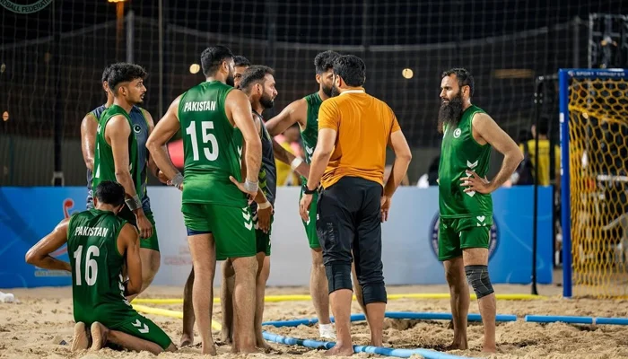 Pakistan advances to the semi-finals of the Asian Beach Handball Championship