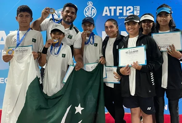 Pakistan and Sri Lanka declared joint champions in South Asian U12 Tennis Championship