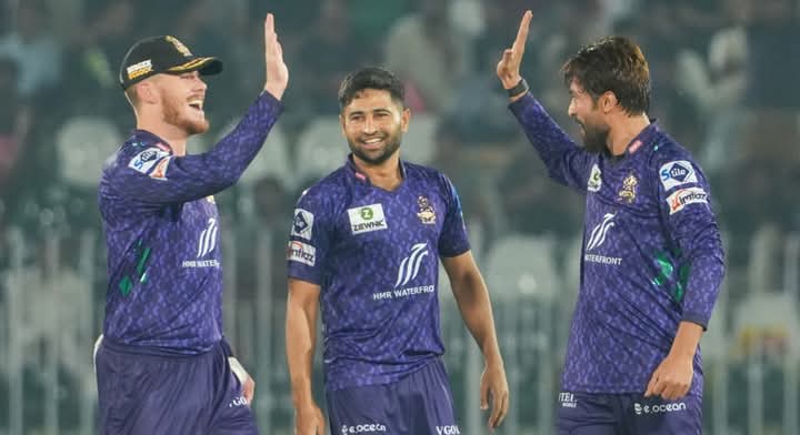 Quetta Gladiators set a new record for the highest total in PSL history