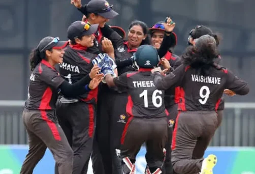 The UAE Women’s Cricket team was granted ODI status