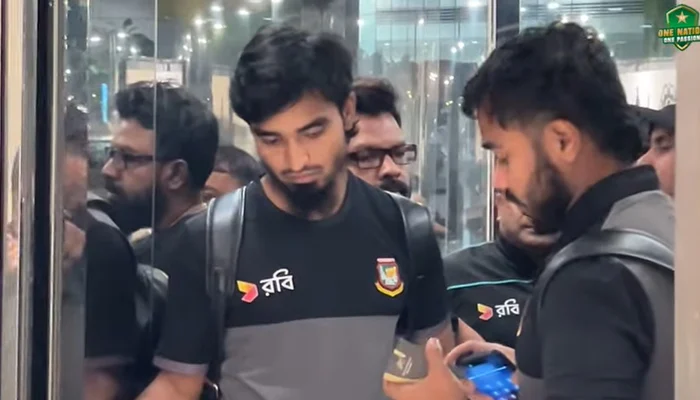 The second group of the Bangladesh squad arrives in Lahore for the T20I series against Pakistan